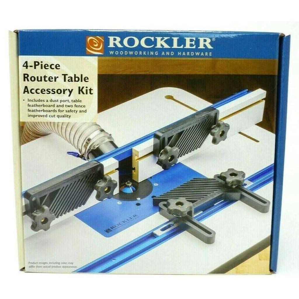 Router Table Accessory Kit Includes Fence Featherboards & Dust Port W898