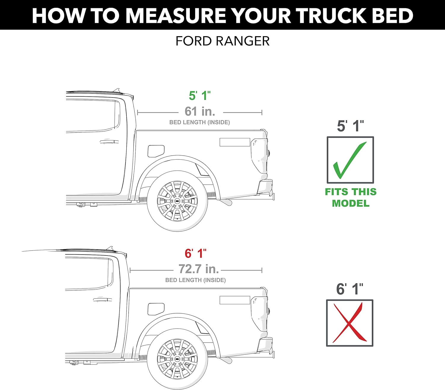 Hard Tri-Fold Truck Bed Tonneau Cover I8791
