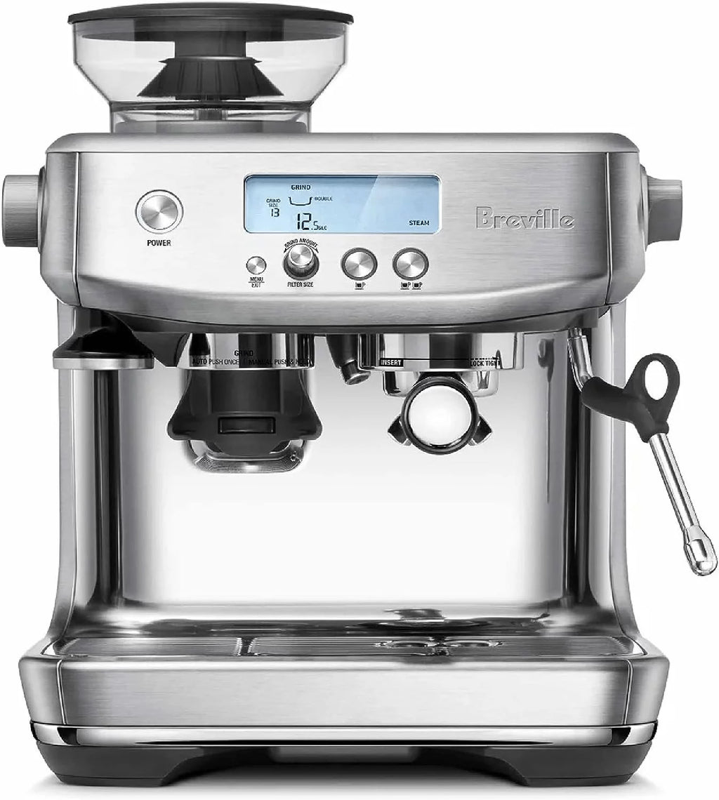 Medium Brushed Stainless Steel Espresso Machine J952464