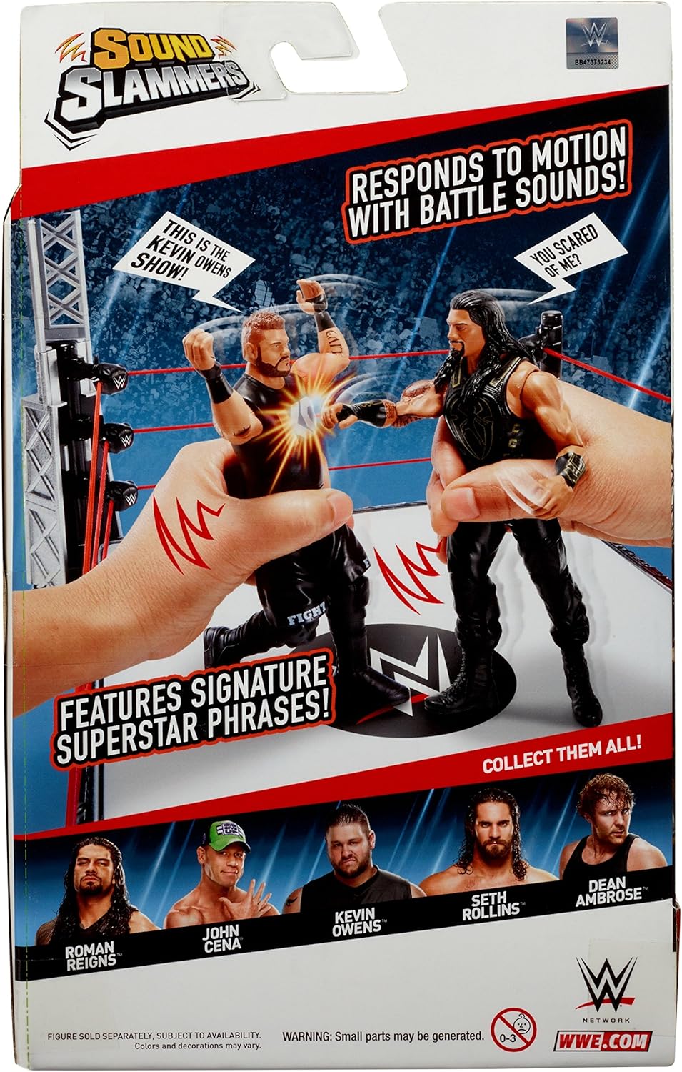 WWE Sound Slammers Roman Reigns Action Figure U58622