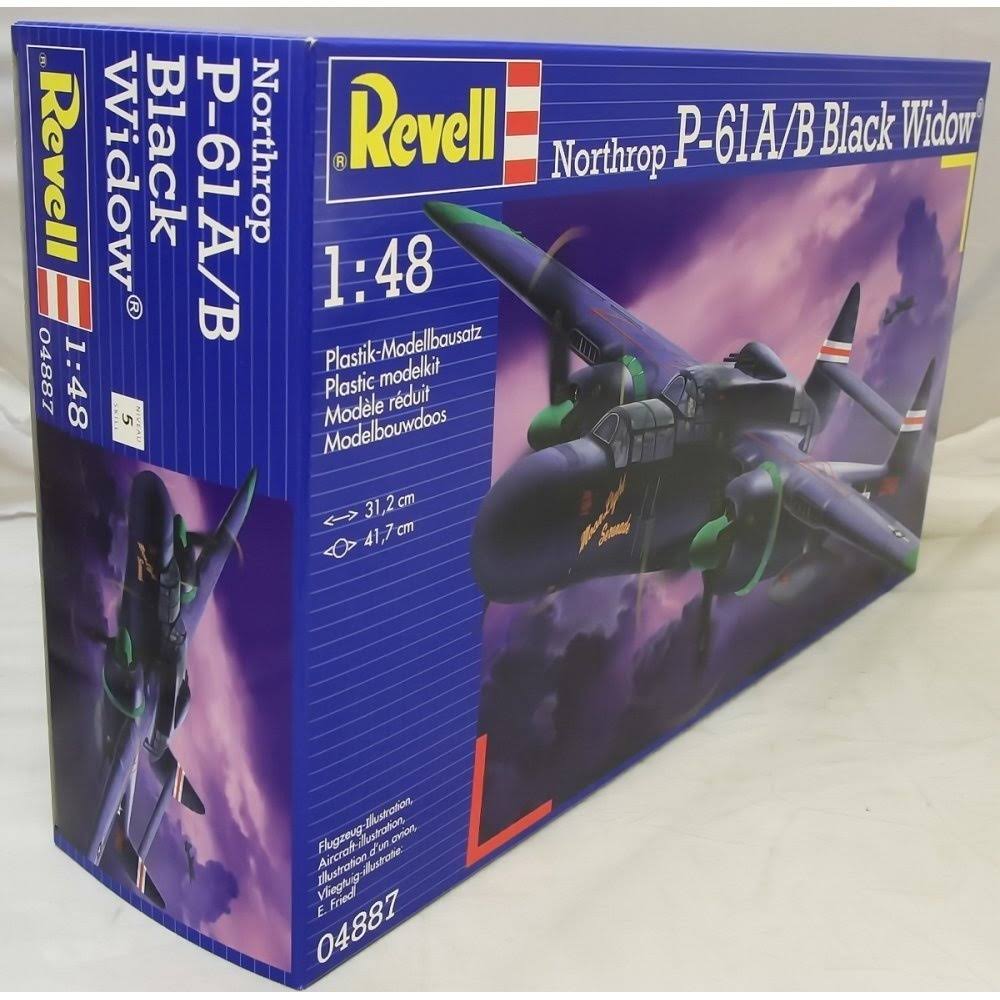 P-61B Black Widow Aircraft Plastic Model Kit N698015