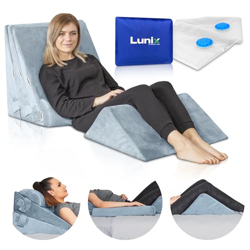 4pcs Orthopedic Bed Wedge Pillow Set Memory Foam L401906