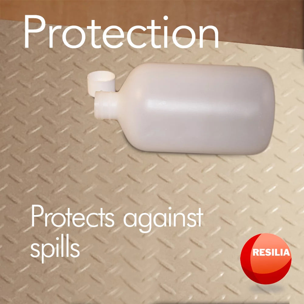 Beige/Tan Under Sink Mat S8649