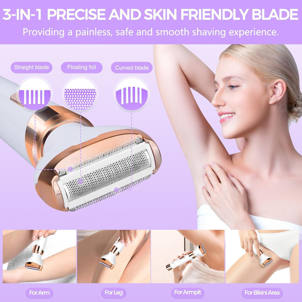4 in 1 Rechargeable Electric Razor for Women G579
