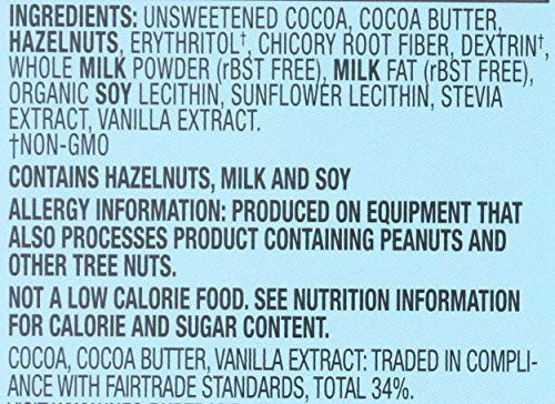 Hazelnut Milk Chocolate Bar, 2.8 Ounce B5399