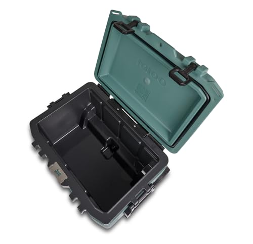 52Qt Wheeled Cooler Insulated Hard Shell Ice Chest T7159