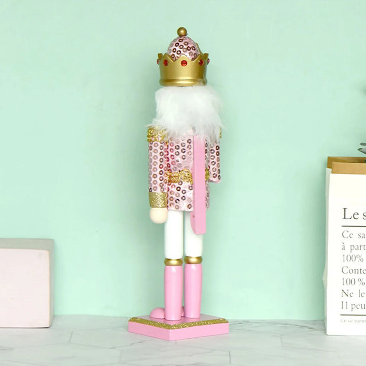 King Nutcracker Soldier Ornament Doll Z9077