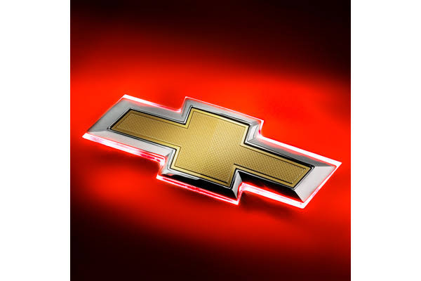 Red LED Illuminated Rear Emblem Q925