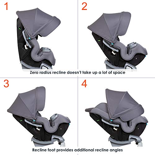 4 in 1 Convertible Car Seat, 18.25 Inch B303933