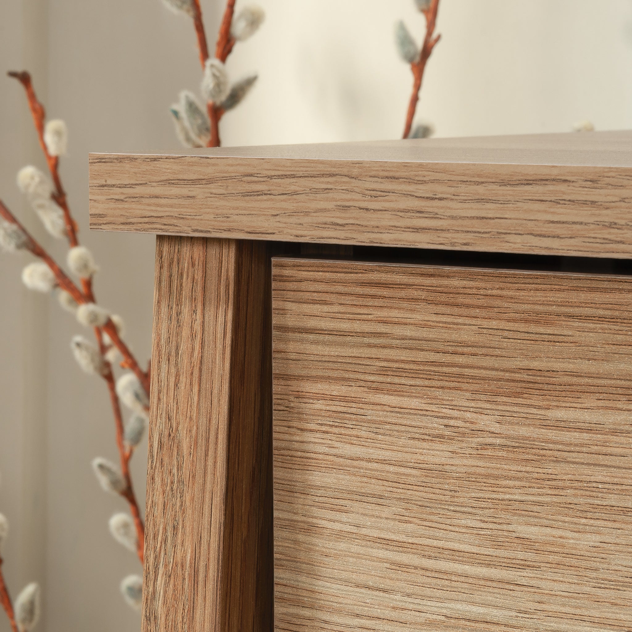 Timber Oak 4-Drawer Dresser X344403