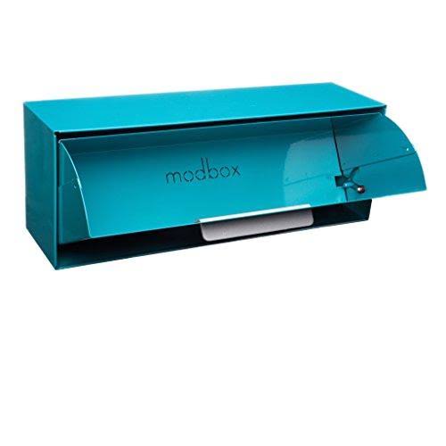 Modern Wall Mounted Mailbox (Silver) Y144674