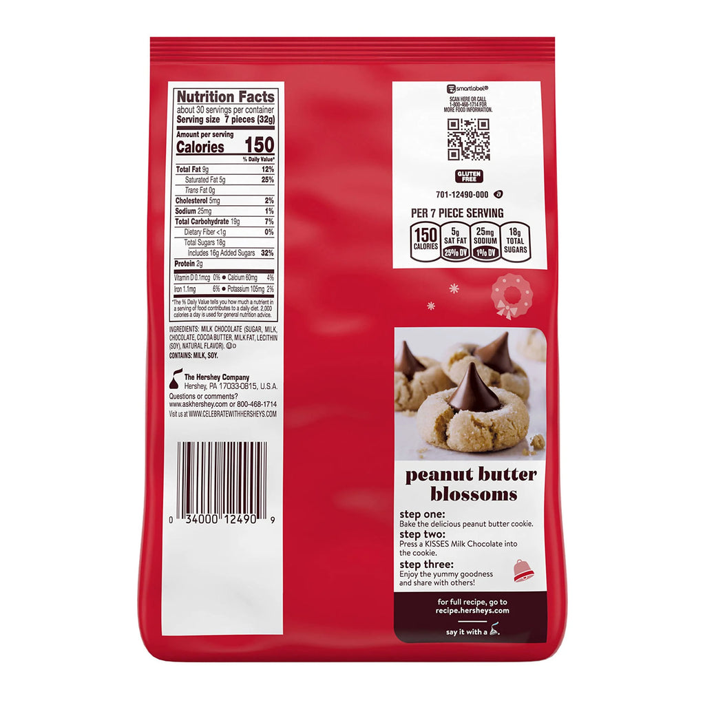 Milk Chocolate Candy Bag, 34.1 Oz G32818