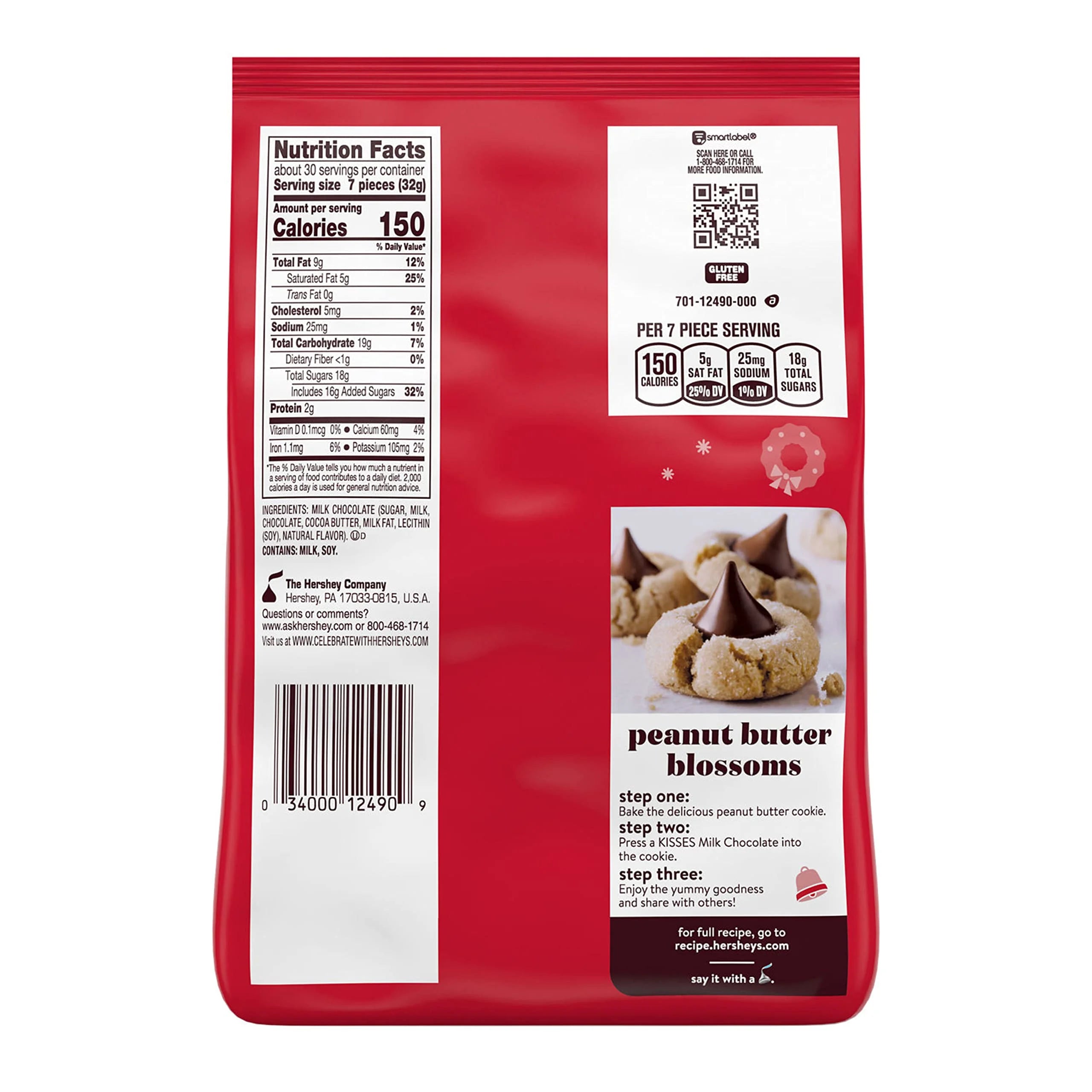 Milk Chocolate Candy Bag, 34.1 Oz G32818