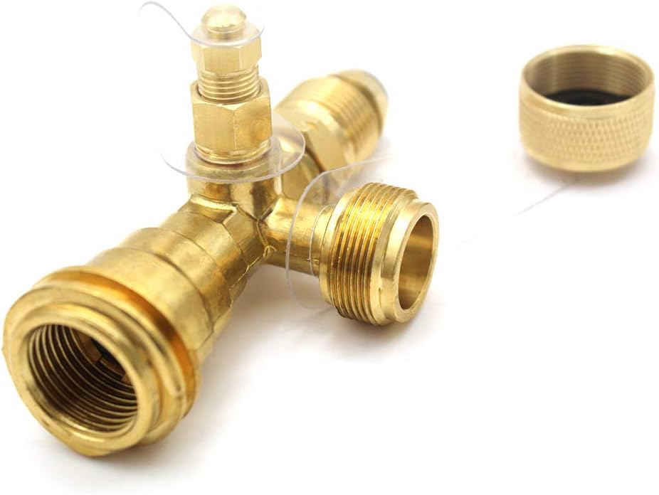 4 Port Propane Tee Adapter Converter L91778