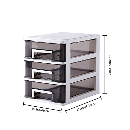 3 Drawer Plastic Storage Box G4482
