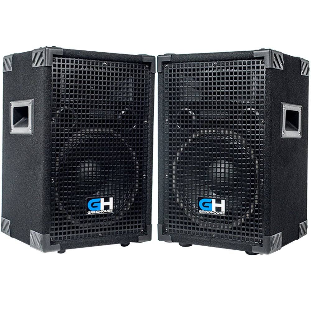 Pair of Passive 10 inch 2-Way Loudspeaker Cabinet 600 Watt Each Full Range T3734