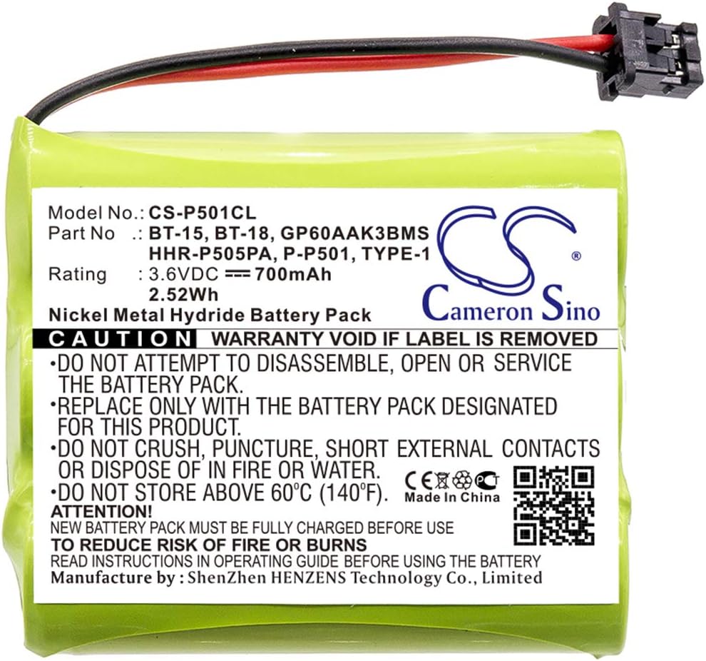 3.6V 700mA Replacement Battery J215453