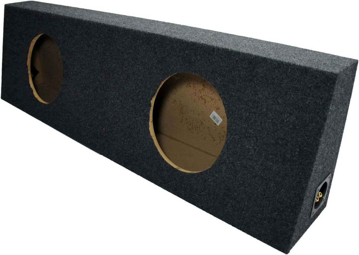 Dual 10" Subwoofer Sub Box Enclosure 5/8" MDF Y1814