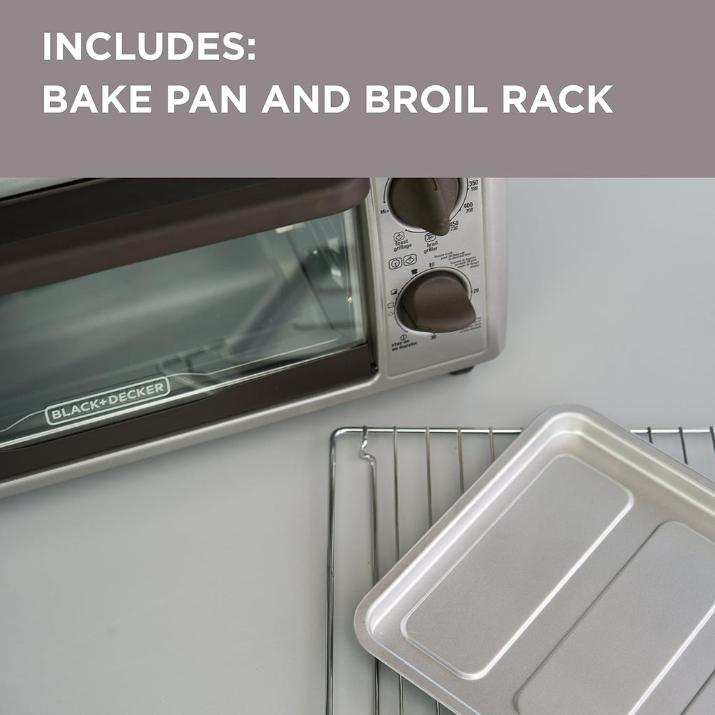4-Slice Stainless Steel Toaster Oven M420