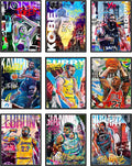 Set of 9 Unframed 8"x10" Basketball Sports Poster B2012