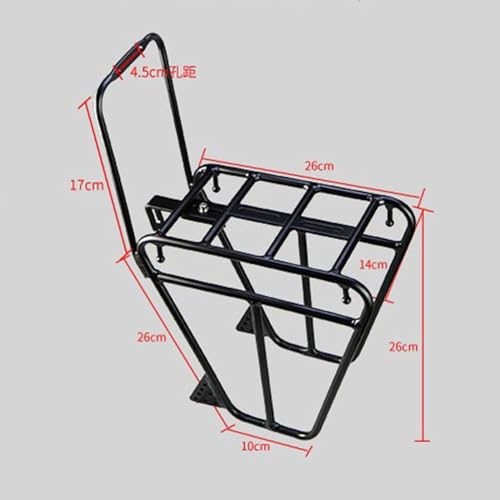 Bicycle Front Rack Metal Luggage Shelf Cargo Pannier P8025
