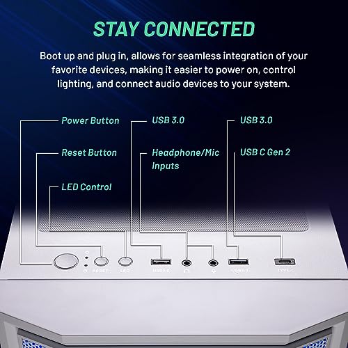 Ryzen 7 7700X RTX 4070 Super 12GB 1TB SSD 32GB DDR5 RAM Gaming PC Desktop M84817