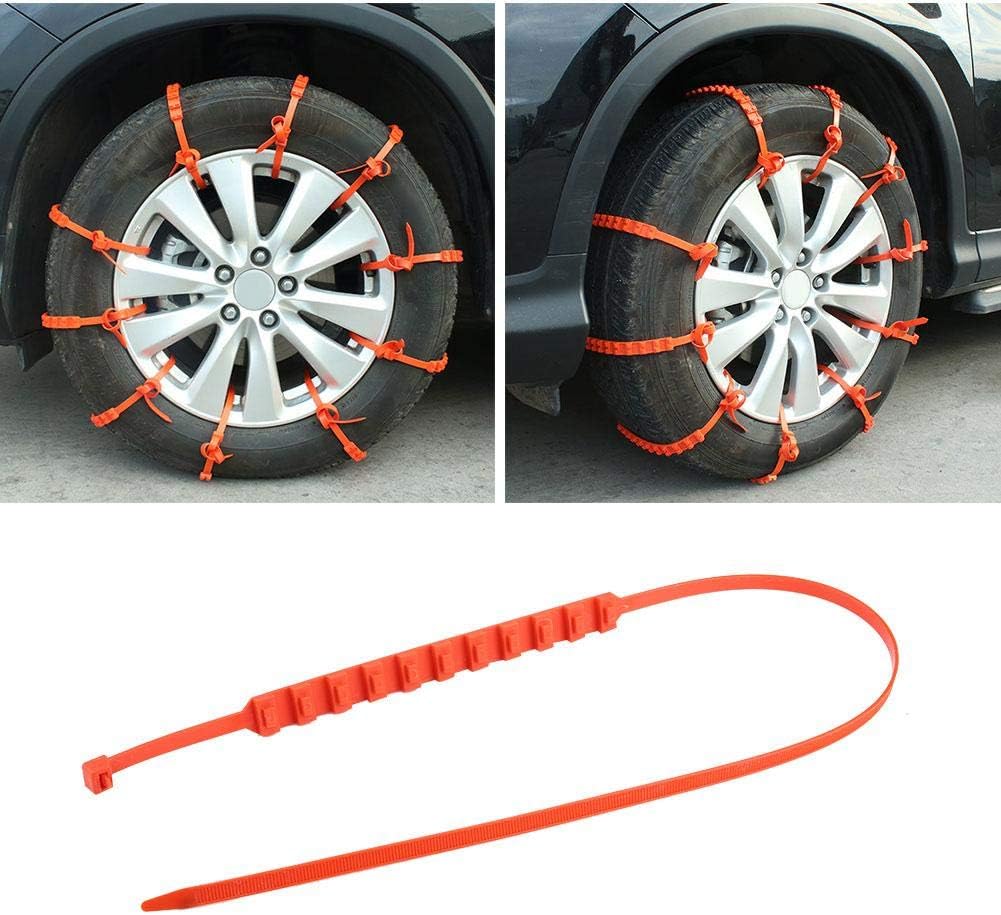20pcs Nylon Anti Skid Tire Chains with Gloves I6010