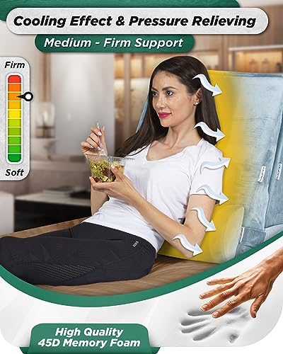 4pcs Orthopedic Bed Wedge Pillow Set Memory Foam L401906