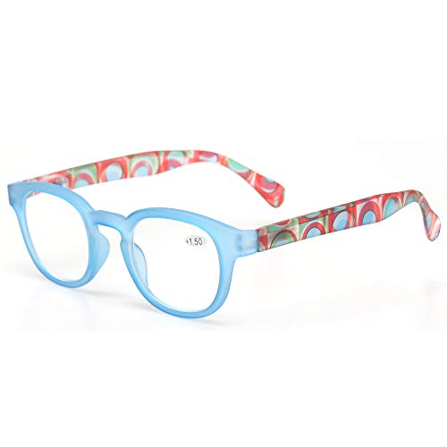5 Pack Unisex Reading Glasses with Spring Hinge J99600