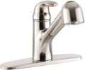 RV Kitchen Pull Out Faucet Brushed Nickel C607927