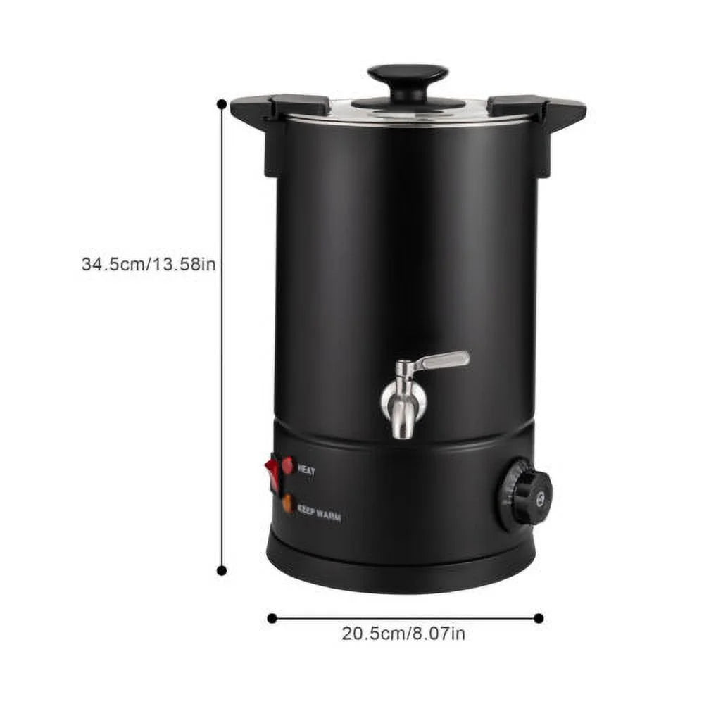 8L/270Oz Stainless Steel Electric Coffee Urn J745123