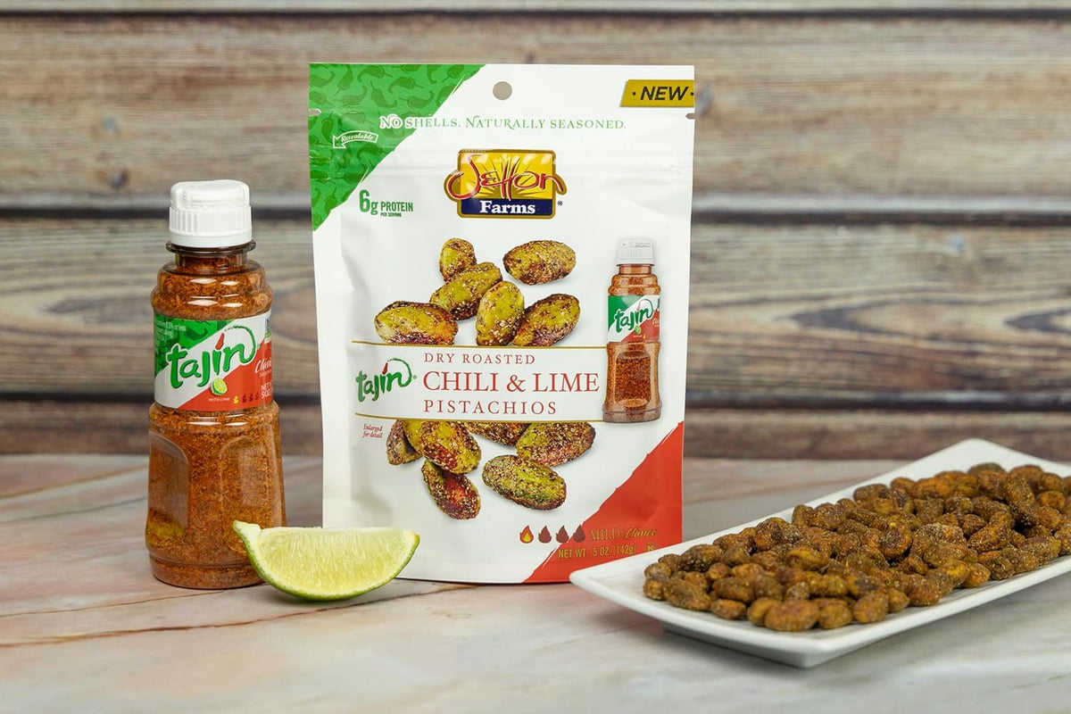 Tajin Seasoned Pistachio Kernels, 5 Oz. Bag U85248