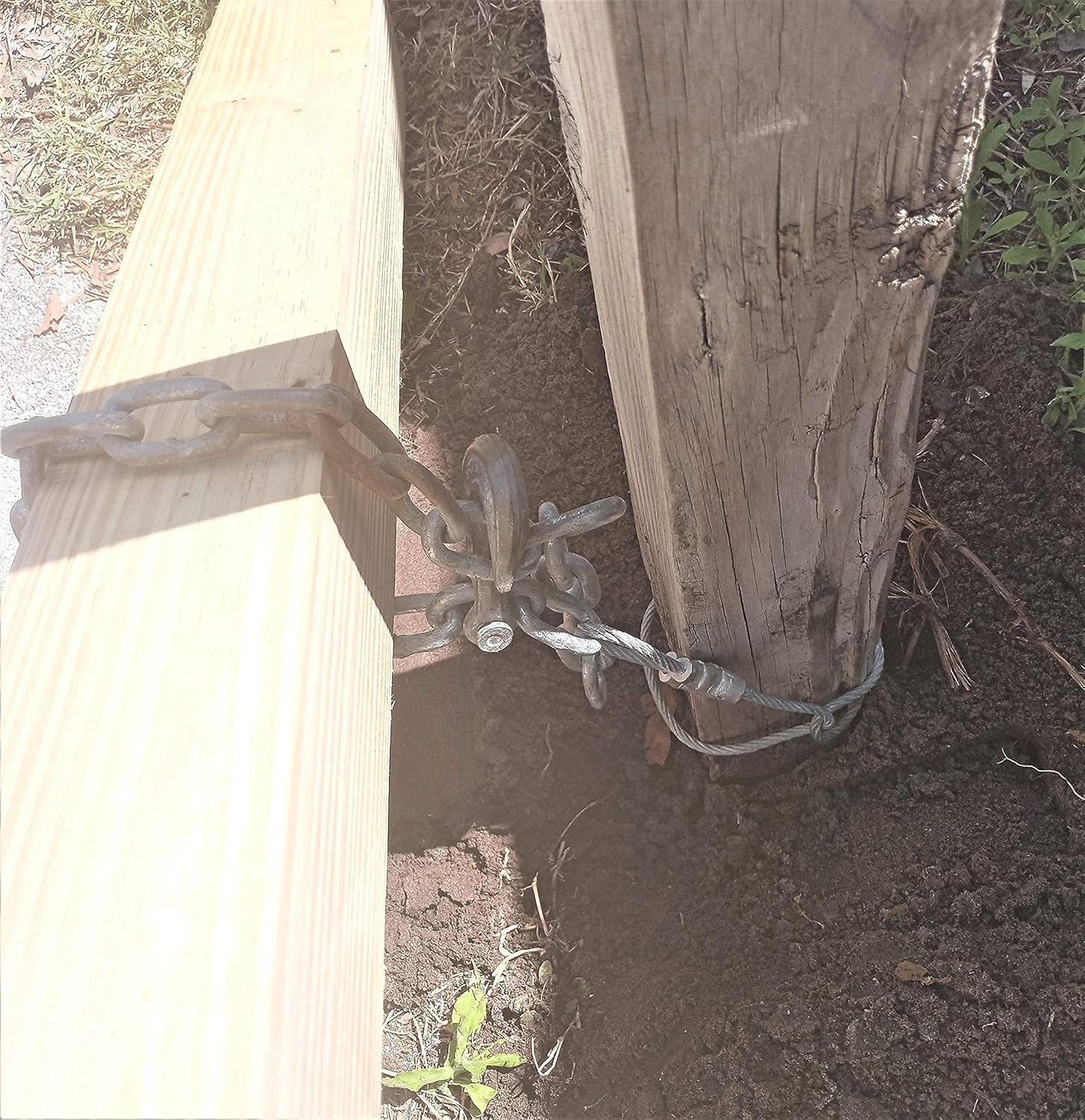 Remove Fence Poles Even Broken Posts D741