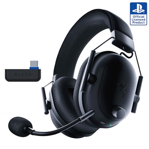 Black Wireless Gaming Headset with 50mm Drivers R768841