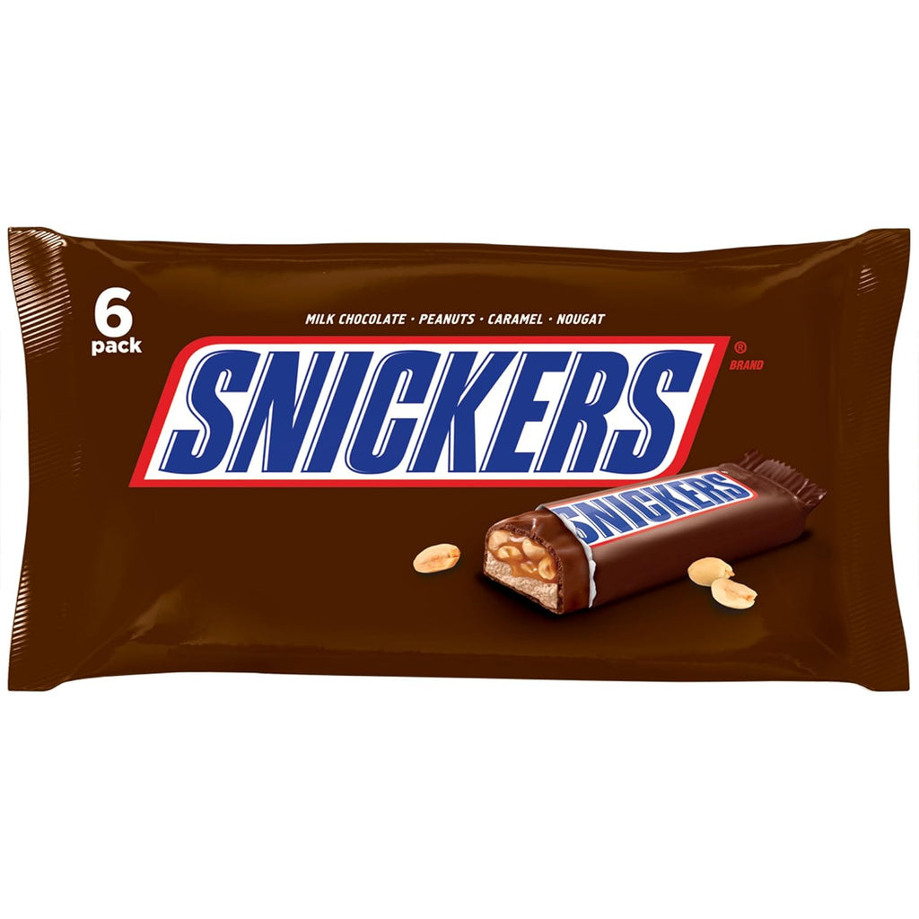 6 Count Chocolate Candy Bars B116319