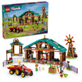 Farm Animal Sanctuary and Tractor Toy with 3 Mini-Doll Characters and 5 Farm Animal Toys Including a Baby Cow Q472