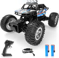 4WD Off Road Remote Control Truck with Metal Shell LED Headlight Pack of 2 C877805