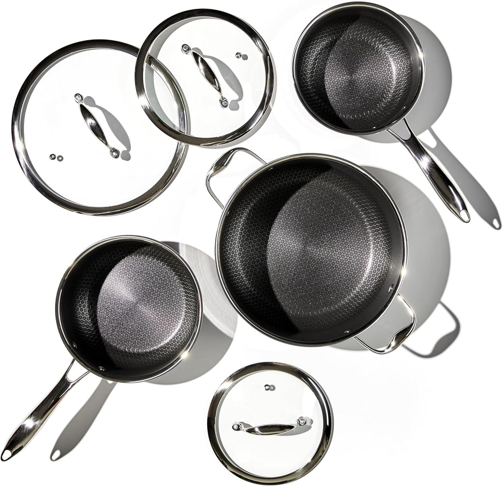 12 Piece Hybrid Stainless Steel Cookware Set N287691