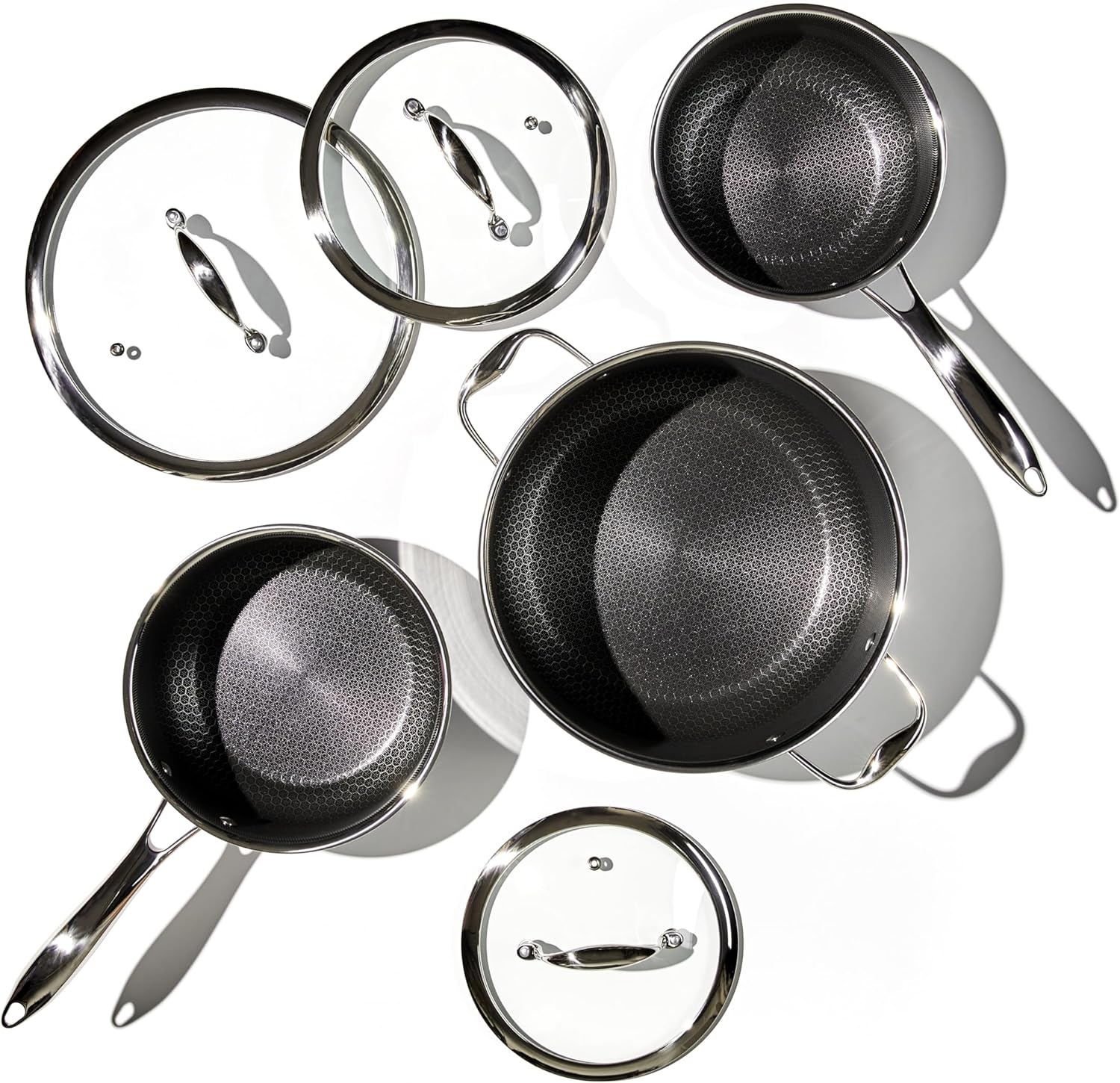 12 Piece Hybrid Stainless Steel Cookware Set N287691