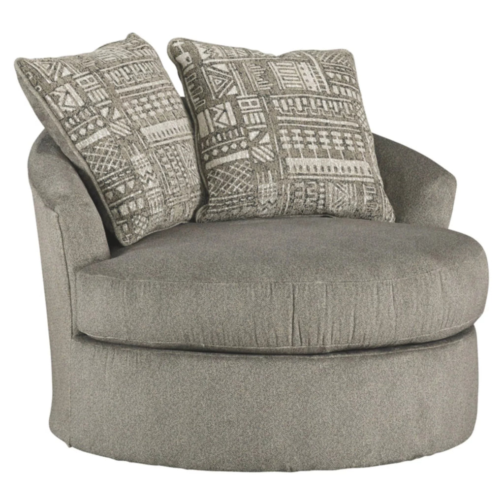 Swivel Accent Chair in Ash X31737