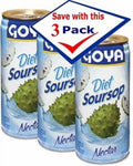 Soursop Nectar Diet 9.6 Oz Pack of 3 Z478022