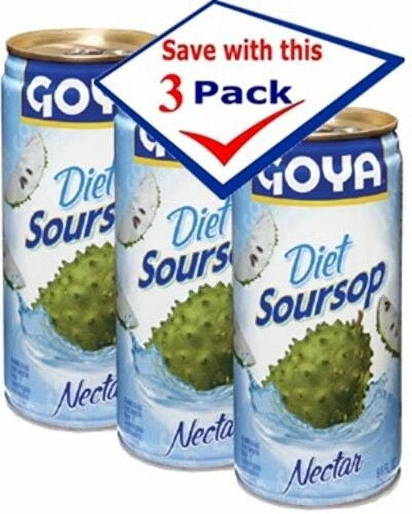Soursop Nectar Diet 9.6 Oz Pack of 3 Z478022
