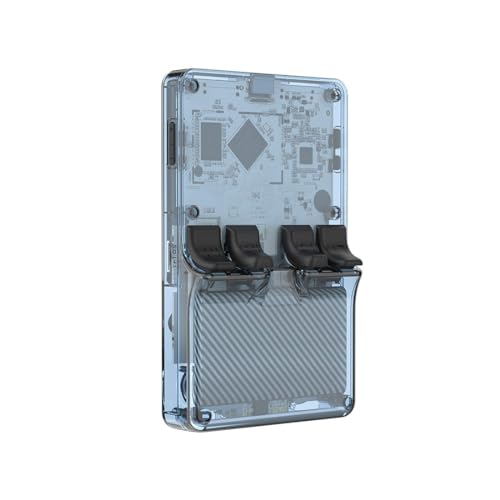 Transparent Black 4 Inch Handheld Retro Game Console X18293