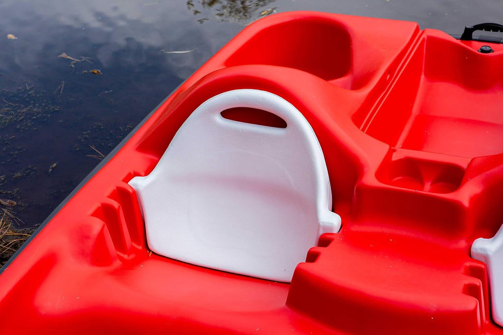 Red White Adjustable 5 Seat Pedal Boat T3875