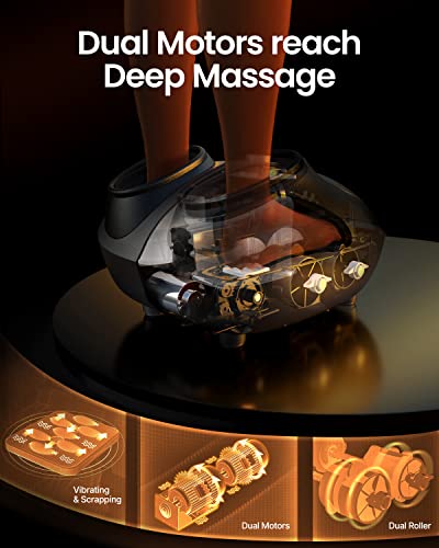 Electric Foot Massager with Heat, Shiatsu L1257