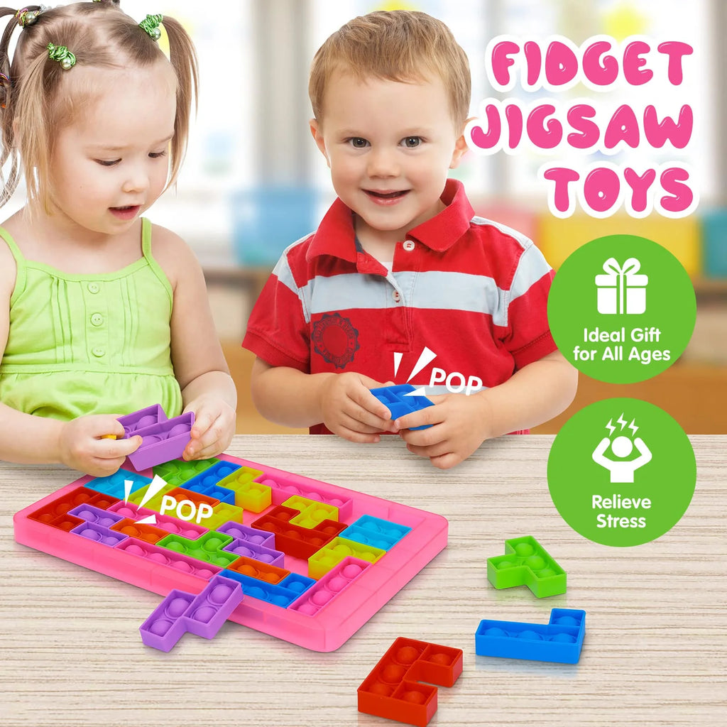 Fidget Toy Set Jigsaw Puzzle for Kids Age 3-8 U866603