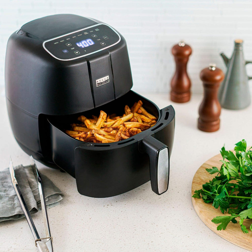 4-qt. Touchscreen Air Fryer Black Matte T94499