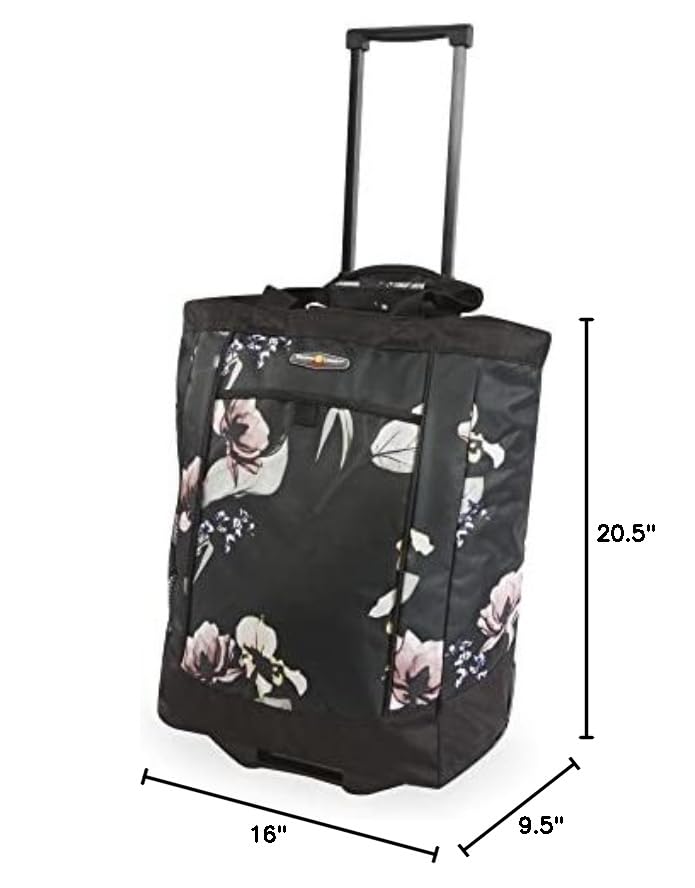 Large Rolling Shopper Tote Bag K785281