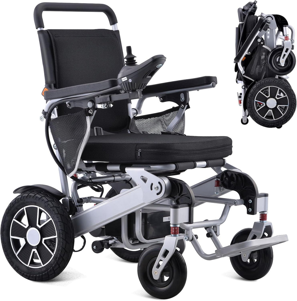 15 Miles Range Foldable Electric Wheelchair B7358