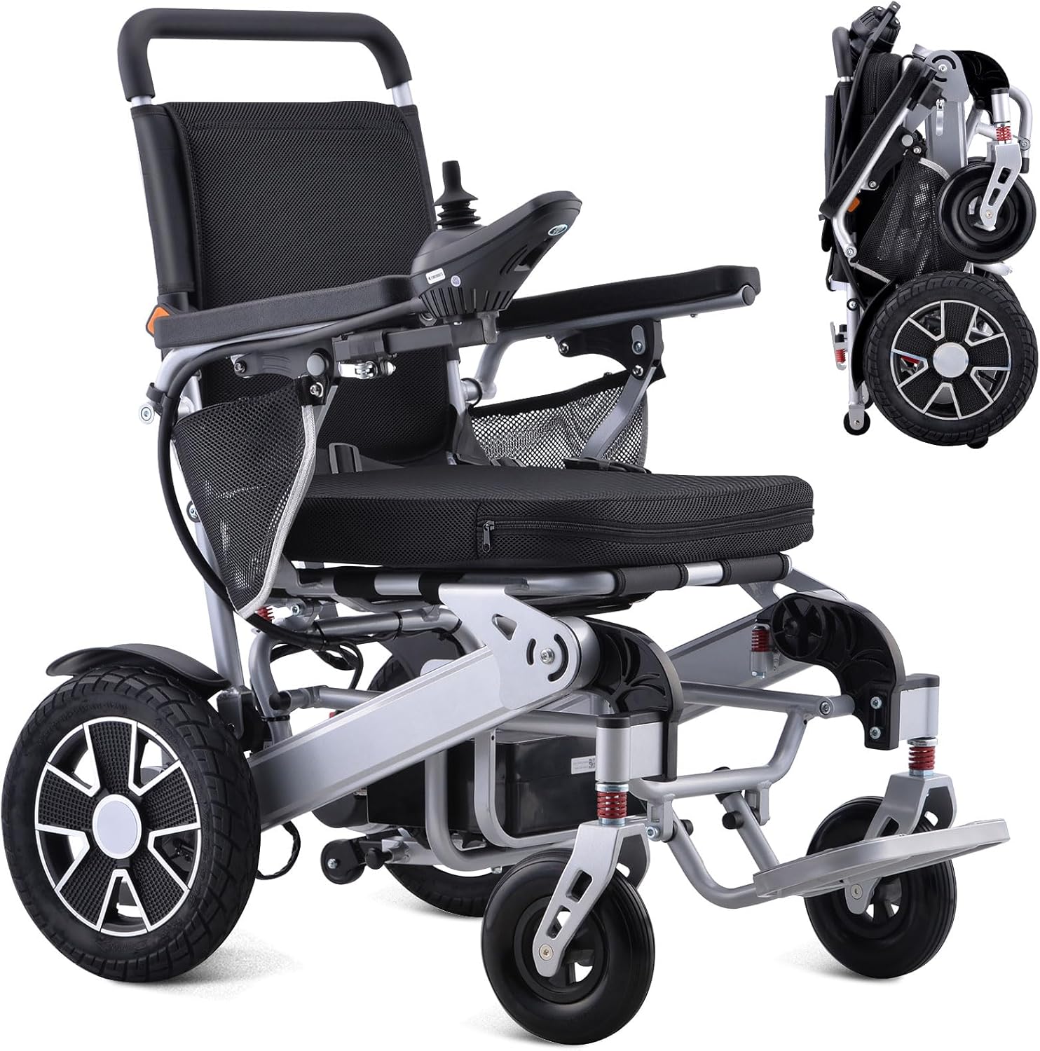 15 Miles Range Foldable Electric Wheelchair B7358